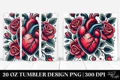 Love 20 Oz Tumbler Png Product Image 1