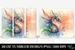 Stained Snapdragon Tumbler | 20 oz Tumbler Product Image 1