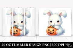 Cute Halloween Rabbit 20 Oz Tumbler Product Image 1