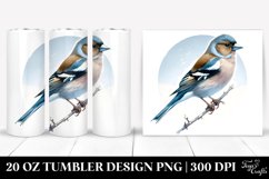 Simple Detailed Finch Clipart Tumbler | 20 Oz Tumbler Product Image 1