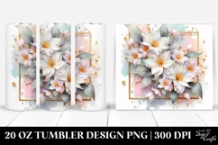 Shiny Jasmine Made of | 20 Oz Tumbler Product Image 1