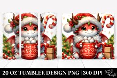Christmas PNG 20 Oz Tumbler Design Product Image 1