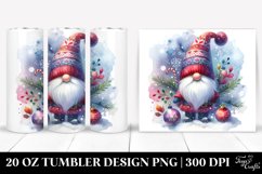 Vibrant Winter Gnome | 20 oz Tumbler Product Image 1