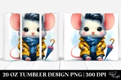 Cute Vibrant Baby Mouse | 20 oz Tumbler Product Image 1