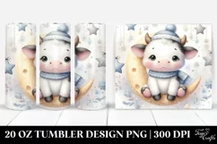 Pastel Baby Cow | 20 oz Tumbler Product Image 1