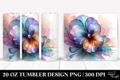 Glossy Pansy | 20 Oz Tumbler Product Image 1