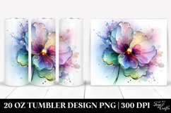 Glossy Pansy | 20 Oz Tumbler Product Image 1
