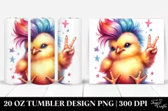 Happy Baby Chicken 20 Oz Tumbler Product Image 1