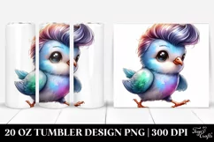 Funny Running Dove 20 Oz Tumbler Product Image 1