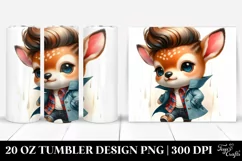 Cute Vibrant Baby Deer | 20 oz Tumbler Product Image 1