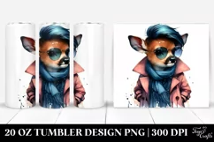 Cute Vibrant Baby Deer | 20 oz Tumbler Product Image 1