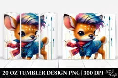 Cute Vibrant Baby Deer | 20 oz Tumbler Product Image 1