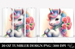 Cute Unicorn Carnation Pastel Product Image 1