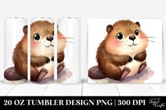 Simple Beaver Clipart Product Image 1