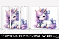 Cute Unicorn Lavender Pastel Product Image 1