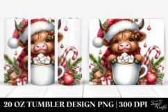 Christmas PNG 20 Oz Tumbler Design Product Image 1