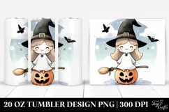 Simple Funny Halloween Witch 20 Oz Tumbler Product Image 1