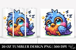 Colorful Crazy Cartoon, Small Baby | 20 Oz Tumbler Product Image 1