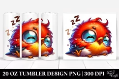 Colorful Enthusiastic, Crazy Cartoon | 20 Oz Tumbler Product Image 1