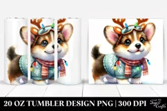 Pembroke Welsh Corgi 20 Oz Tumbler Product Image 1