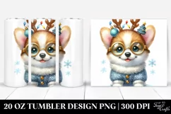 Pembroke Welsh Corgi 20 Oz Tumbler Product Image 1