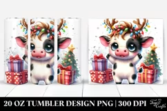Enthusiastic Baby Cow 20 Oz Tumbler Product Image 1