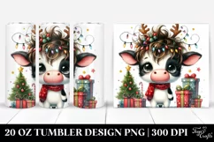 Enthusiastic Baby Cow 20 Oz Tumbler Product Image 1