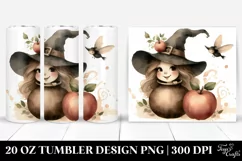 Funny Vintage Witch Quirky | 20 oz Tumbler Product Image 1