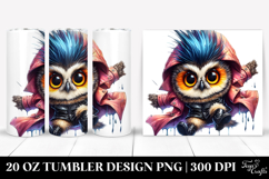 Funny Baby Owl, 20 Oz Tumbler Product Image 1