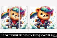 Baby Bear Playing with Cool Haircut Product Image 1