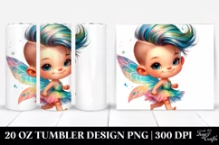 Funny Baby Fairy Dancing with Cool Haircut Product Image 1