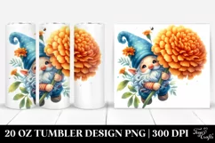Colorful Small Gnome Floating | 20 Oz Tumbler Product Image 1