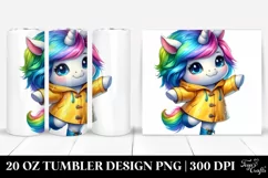 Cute Baby Unicorn Dancing | 20 oz Tumbler Product Image 1