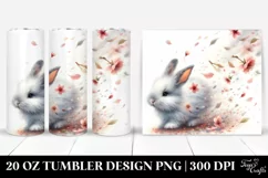 Spring Rabbit Tumbler | 20 Oz Tumbler Product Image 1