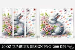 Spring Rabbit Tumbler | 20 Oz Tumbler Product Image 1