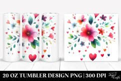 Spring 20 Oz Tumbler Png Product Image 1