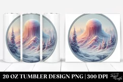Pastel Melting Candy Scene, High-Res 20 Oz Tumbler Product Image 1