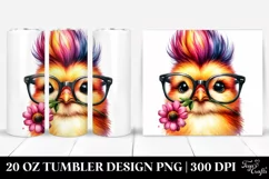Proud Baby Chicken 20 Oz Tumbler Product Image 1