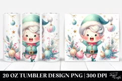 Cute Pastel Elf 20 Oz Tumbler, High-Res Product Image 1