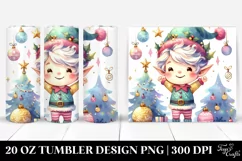 Cute Pastel Elf 20 Oz Tumbler, High-Res Product Image 1