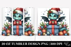 Christmas PNG 20 Oz Tumbler Design Product Image 1