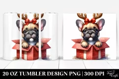 Extremely Expressive French Bulldog 20 Oz Tumbler Product Image 1