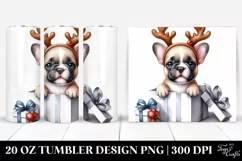 Extremely Expressive French Bulldog 20 Oz Tumbler Product Image 1