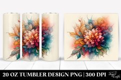 Wooden Marigold Tumbler Design Product Image 1