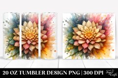 Glossy Marigold Tumbler Design Product Image 1
