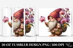 Digital Painting Gnome | 20 Oz Tumbler Product Image 1