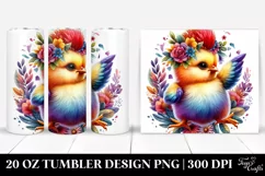 Baby Chicken Dancing | 20 oz Tumbler Product Image 1