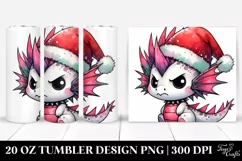 Cute Angry Dragon, High-Res 20 Oz Tumbler Product Image 1