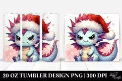 Angry Pastel Dragon, High-Res 20 Oz Tumbler Product Image 1