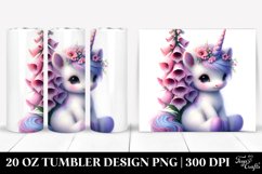 Pastel Baby Unicorn | 20 Oz Tumbler Product Image 1